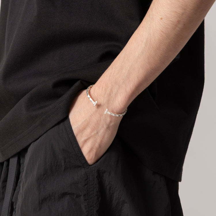 Mallet | マレット　カレンシルバーバングル AS211