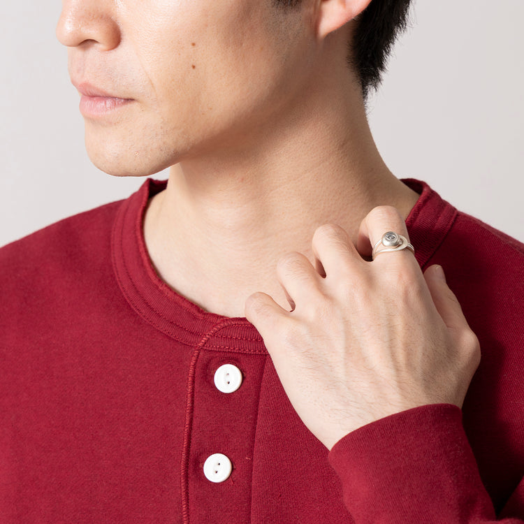 Mallet | マレット　カレンシルバーリング AS017