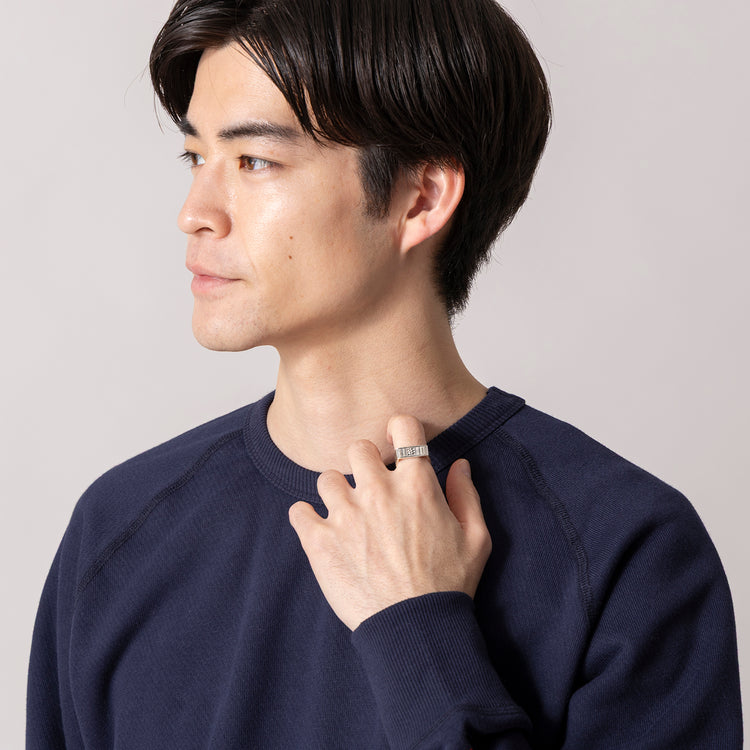 Mallet | マレット　カレンシルバーリング AS027