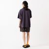モデル身長165cm,TUTIE.のタカシマチヂミノースリーブプルオーバー|ROKXのTIDE ON SHORT|Organic handloomのGURKHA PLATFORM,https://market.e-begin.jp/products/equ_tte0275u_lala|https://market.e-begin.jp/products/sct_rok0427u_lala|https://market.e-begin.jp/products/sed_ogh0417u_lala