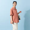 モデル身長165cm,caquのFS linen wide boy`s|TIDEWAYのアラログ2wayかごバッグ,https://market.e-begin.jp/products/tan_caq0390u_lala|https://market.e-begin.jp/products/snk_tid0622q_lala