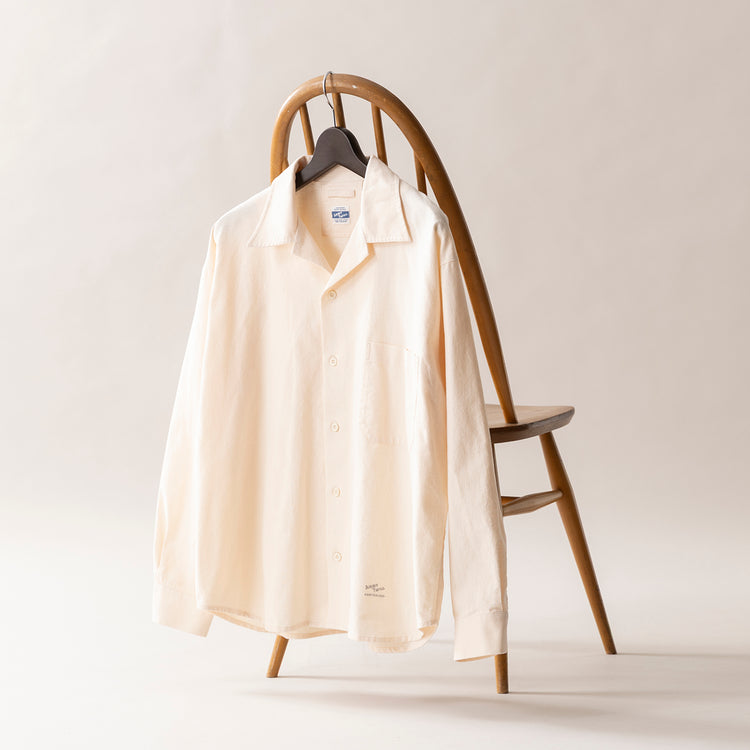 ARMY TWILL SANFORIZED | アーミーツイル　LaLa Begin別注 開襟シャツ