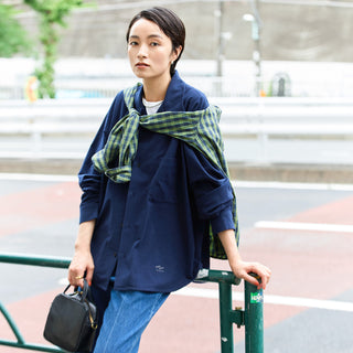 ARMY TWILL SANFORIZED | アーミーツイル　LaLa Begin別注 開襟シャツ