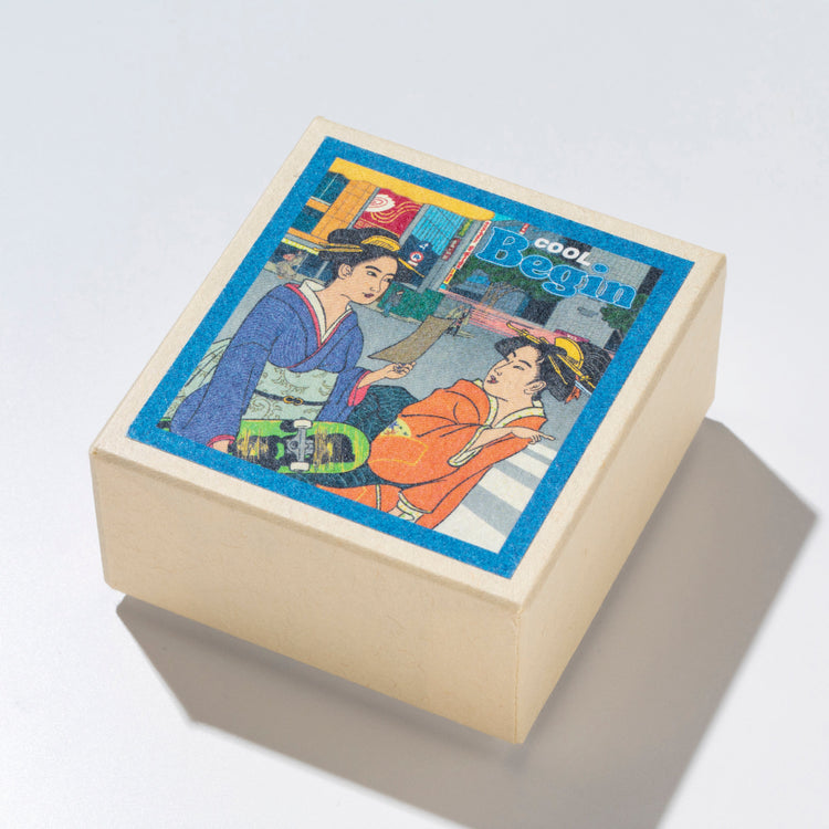 京都徳力版画館 | キョウトトクリキハンガカン　メモ帳入り「おはこ」（COOL Begin Special Ver.） Skate Girls