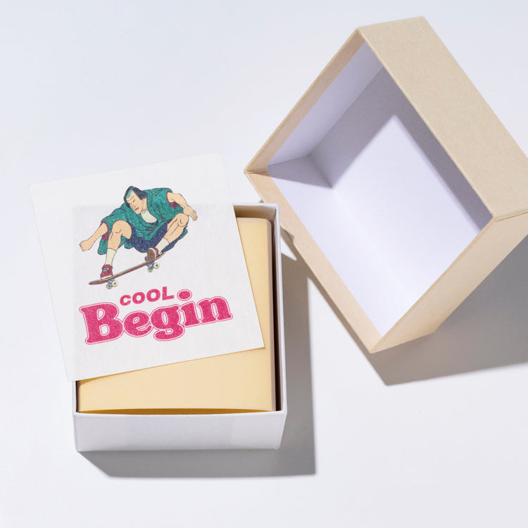 京都徳力版画館 | キョウトトクリキハンガカン　メモ帳入り「おはこ」（COOL Begin Special Ver.） Skate Girls