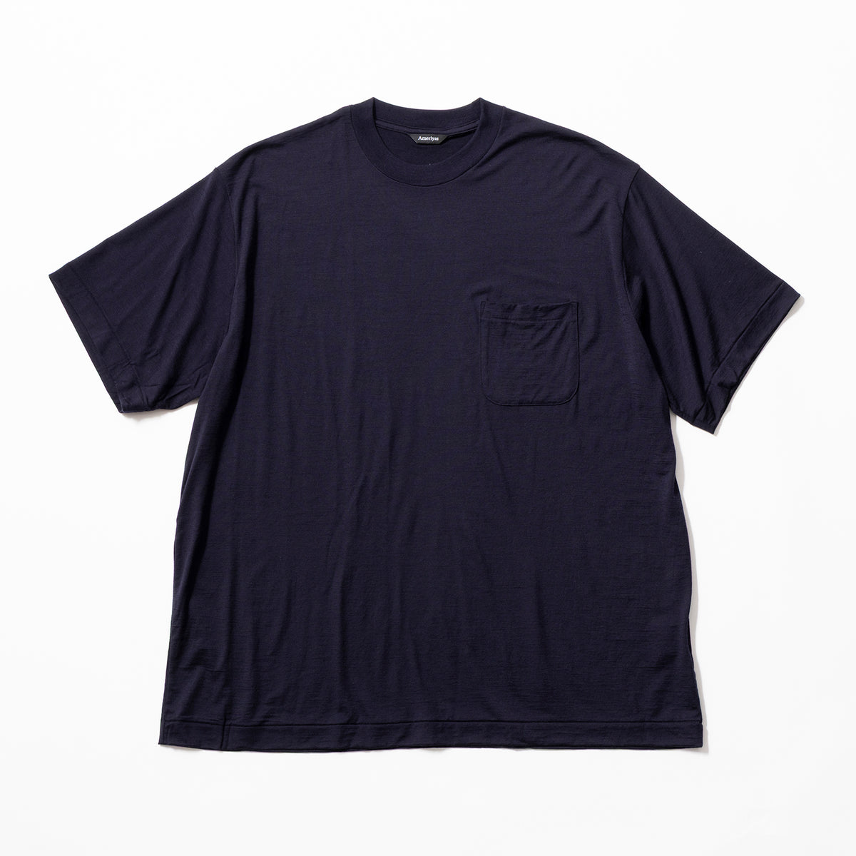 Ameriyas | アメリヤス メリノウール半袖Tシャツ