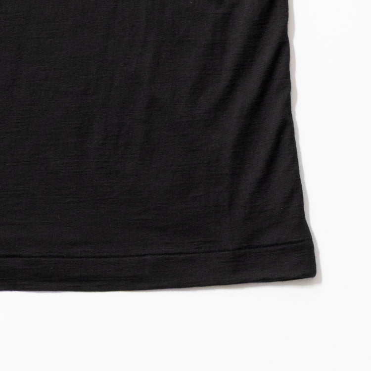 Ameriyas | アメリヤス　メリノウール半袖Tシャツ