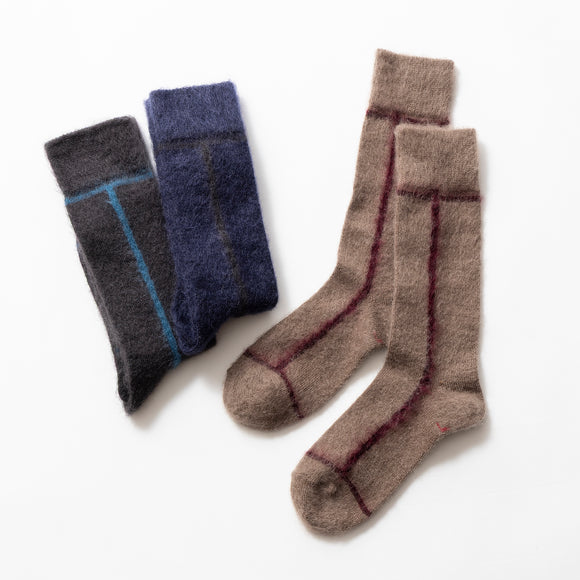 CHICSTOCKS | シックストックス　モヘヤラインソックス