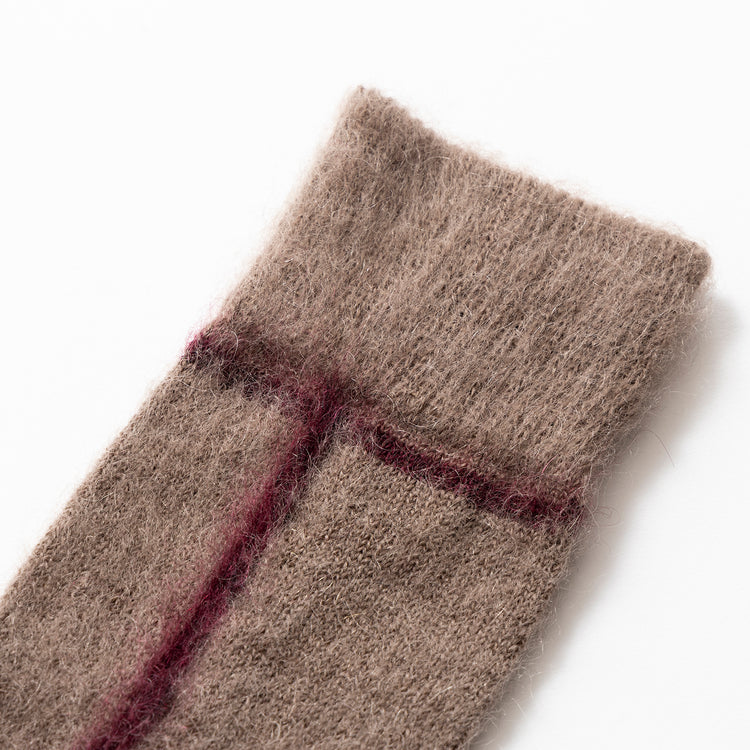 CHICSTOCKS | シックストックス　モヘヤラインソックス