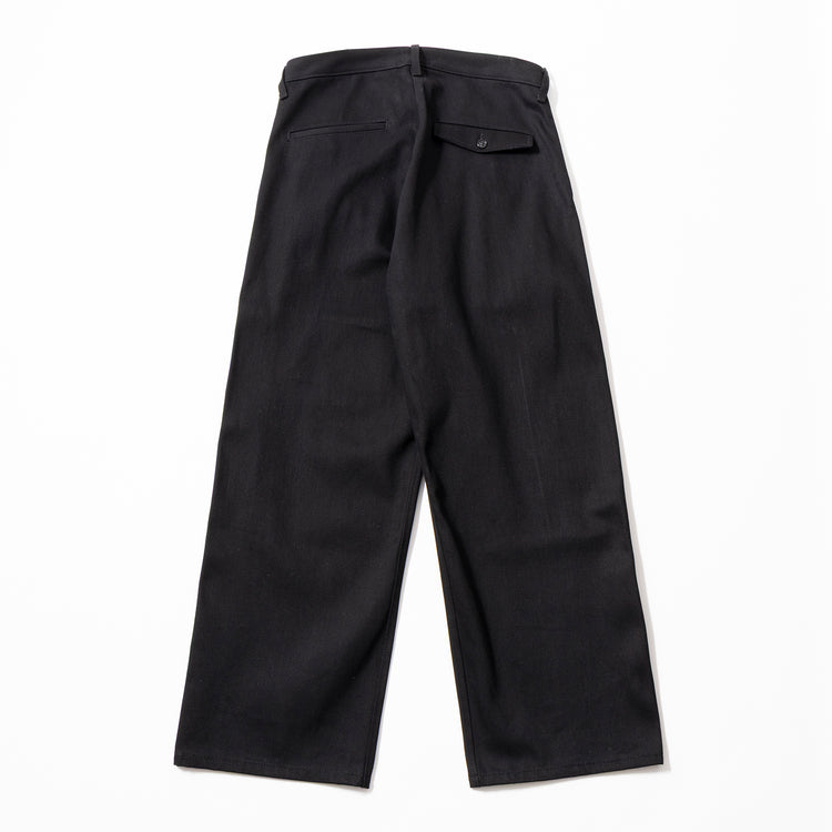 Odd Human | オッドヒューマン　ワイドデニムスラックスパンツ