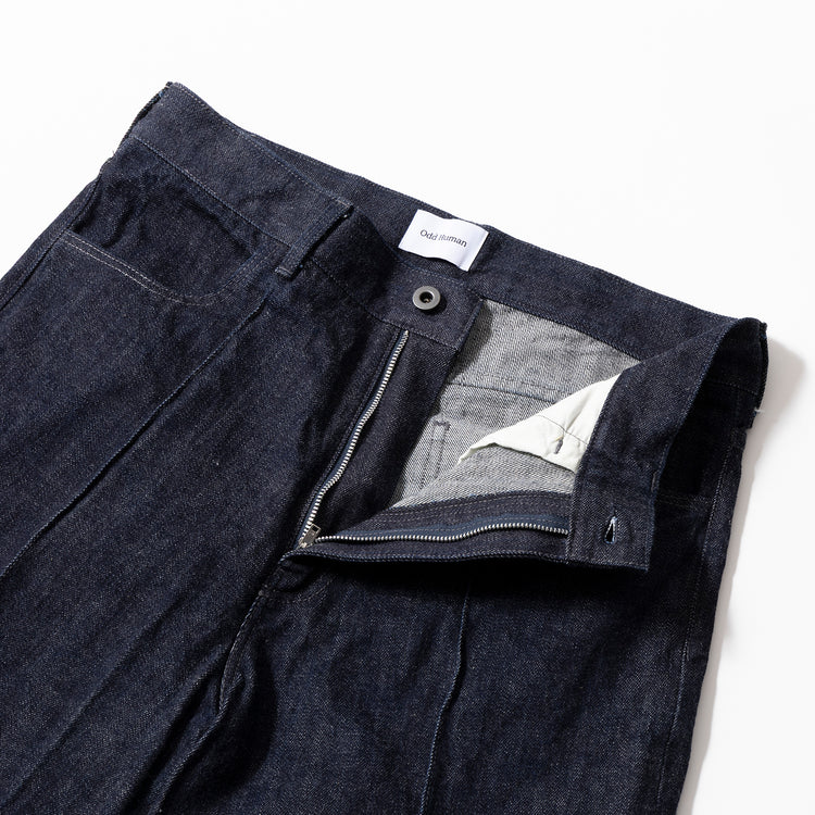 Odd Human | オッドヒューマン　センタープレスデニムパンツ