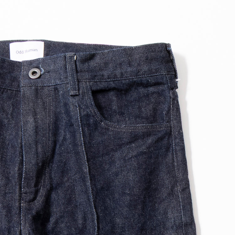 Odd Human | オッドヒューマン　センタープレスデニムパンツ