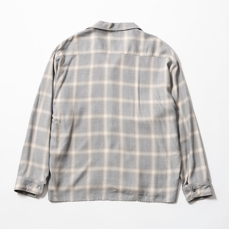 Odd Human | オッドヒューマン　ボックスオンブレチェックシャツ