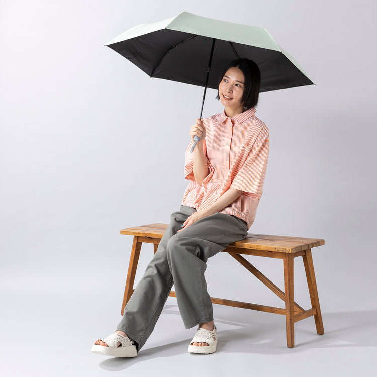 -0& | ゼロアンド　55cm軽量晴雨兼用自動開閉傘
