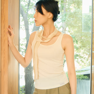 one nova | ワンノバ　Ribbed 3D Bra Tank (FEMALE)