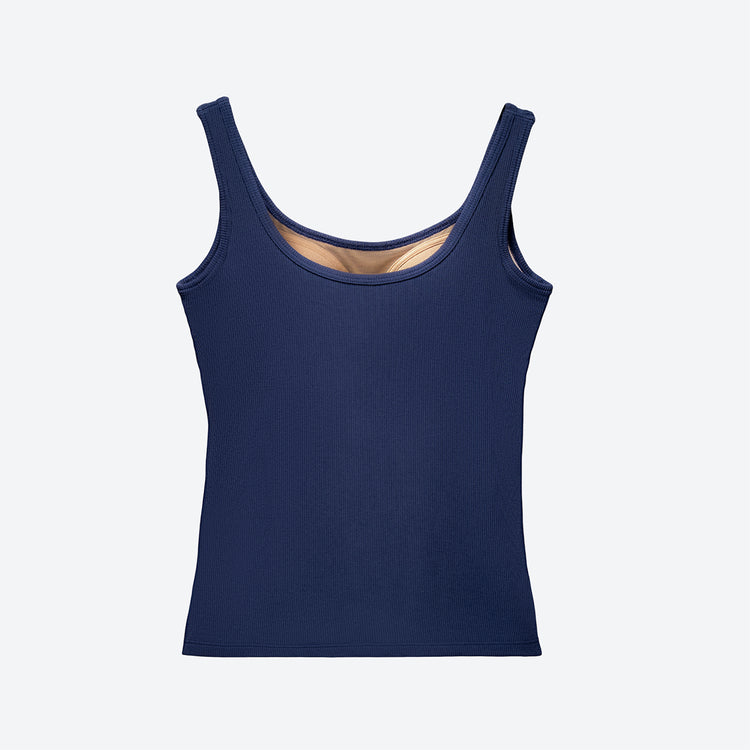 one nova | ワンノバ　Ribbed 3D Bra Tank (FEMALE)