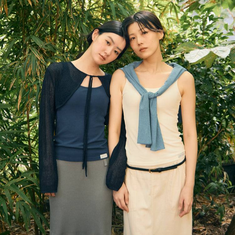 one nova | ワンノバ　Ribbed 3D Bra Tank (FEMALE)