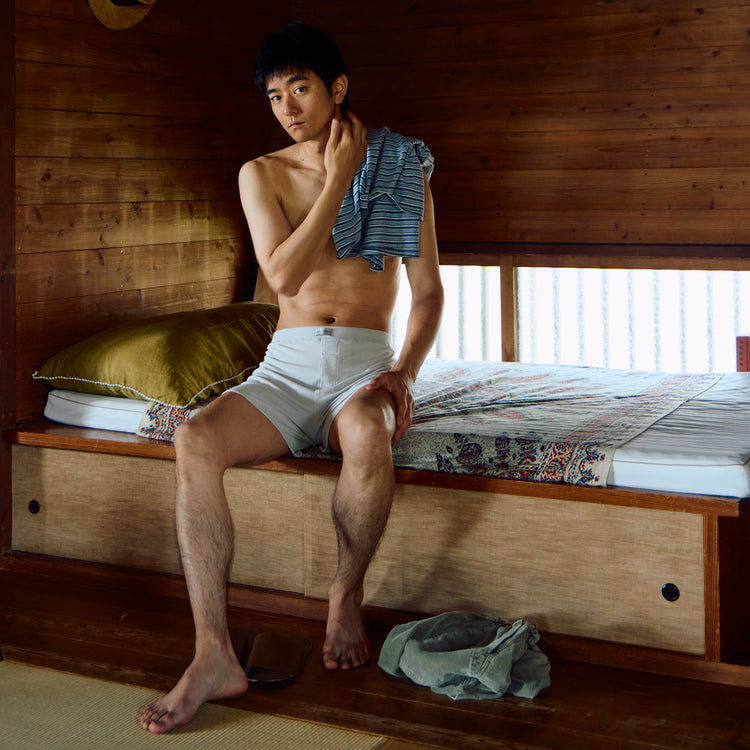 one nova | ワンノバ　Ribbed Boxer Shorts (UNISEX)