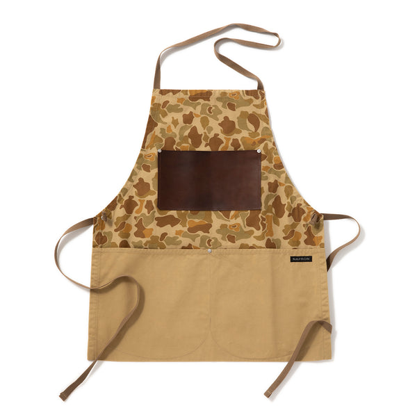 NAPRON | ナプロン LEATHER POCKET APRON