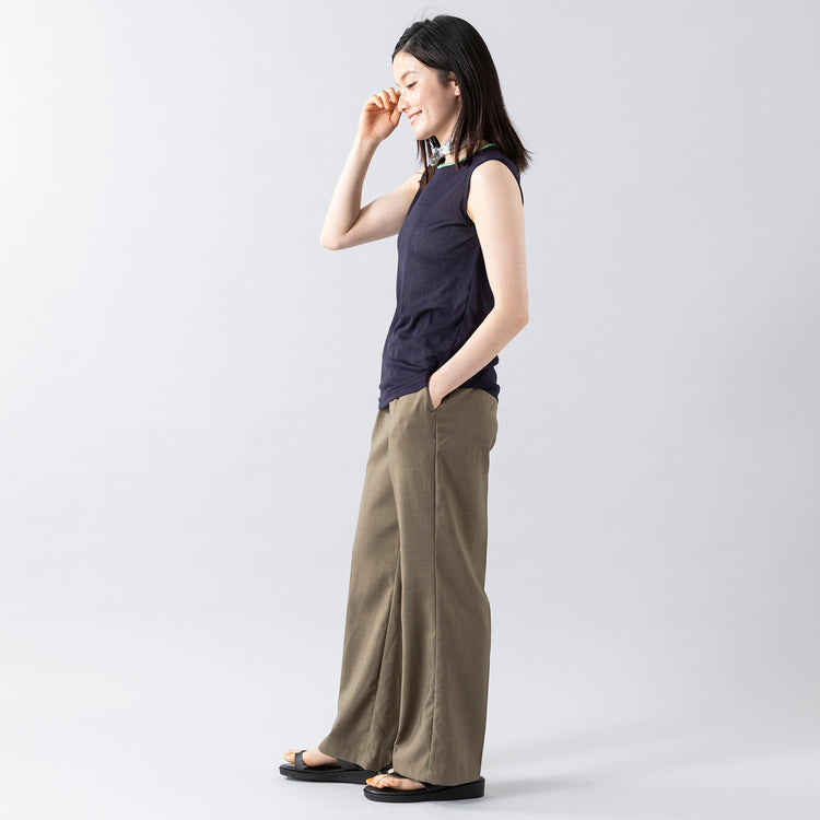 身長160cm,FIL DE FERのシャンブレートロ イージーフレアパンツ|HEPのBen- Hur|finissageのハンカチ,https://market.e-begin.jp/products/rdx_fdf0593s_lala|https://market.e-begin.jp/products/hep_hep0452s_lala|https://market.e-begin.jp/products/hem_fns0398s_lala