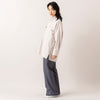 モデル身長165cm,FIL DE FERのポリエステルカルゼセンタープレスパンツ,https://market.e-begin.jp/products/rdx_fdf1058s_lala