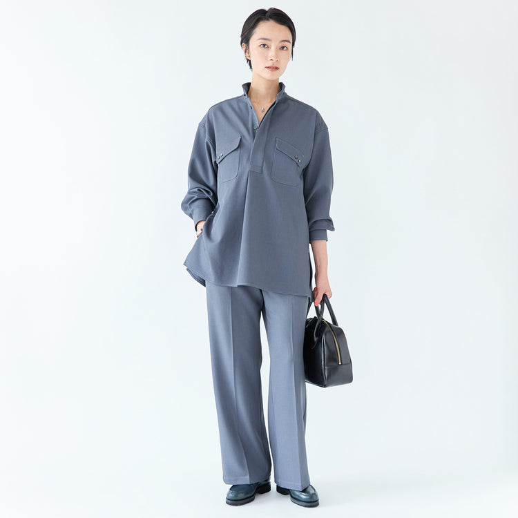 モデル身長170cm,FIL DE FERのポリエステルカルゼロングシャツ|FIL DE FERのポリエステルカルゼセンタープレスパンツ|taneのケシパールワンポイントネックレス|MATOWの時計|Jalan Sriwijayaのネイビービットローファー VIBRAMソール|TIDEWAYのワントーンモスボストンM,https://market.e-begin.jp/products/rdx_fdf1057s_lala|https://market.e-begin.jp/products/rdx_fdf1058s_lala|https://market.e-begin.jp/products/lop_tne0988p_lala|https://market.e-begin.jp/products/bey_mtw0357s_lala|https://market.e-begin.jp/products/gmt_srw1032p_lala|https://market.e-begin.jp/products/snk_tid0874p_lala