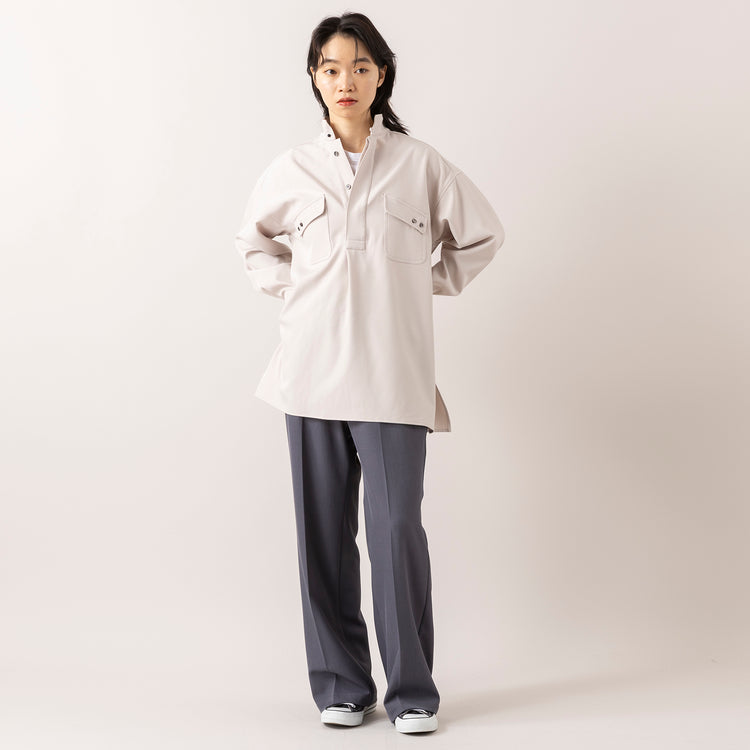 モデル身長165cm,FIL DE FERのポリエステルカルゼロングシャツ,https://market.e-begin.jp/products/rdx_fdf1057s_lala