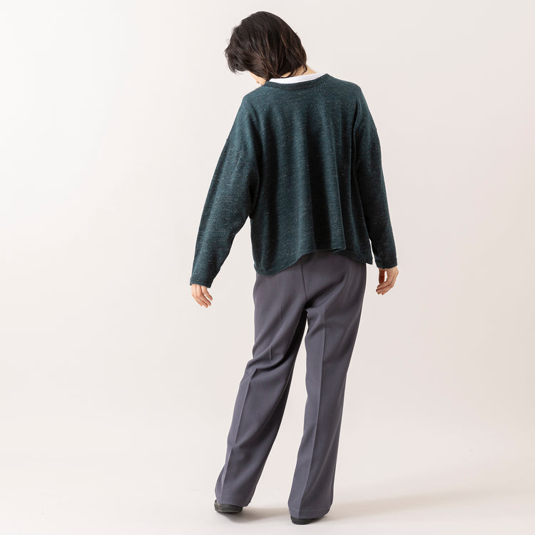 モデル身長165cm,FIL DE FERのポリエステルカルゼロングシャツ|Heavenlyのカーディガン,https://market.e-begin.jp/products/rdx_fdf1057s_lala|https://market.e-begin.jp/products/dlt_hvr0997s_lala