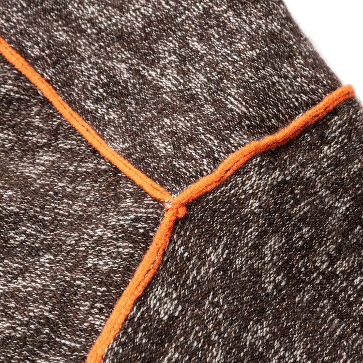 FIL DE FER | フィルデフェール　捻り杢スラブ 配色ラインボレロ