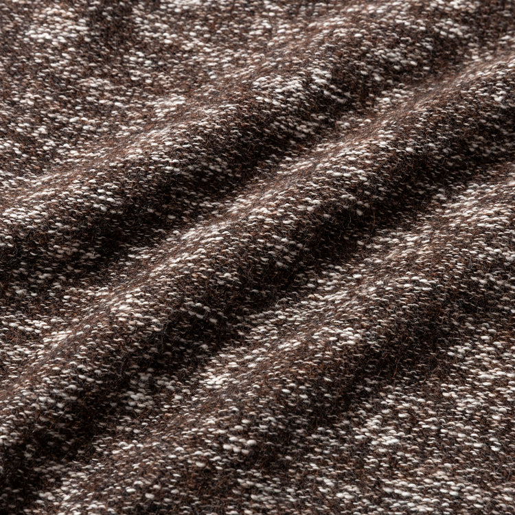 FIL DE FER | フィルデフェール　捻り杢スラブ 配色ラインボレロ