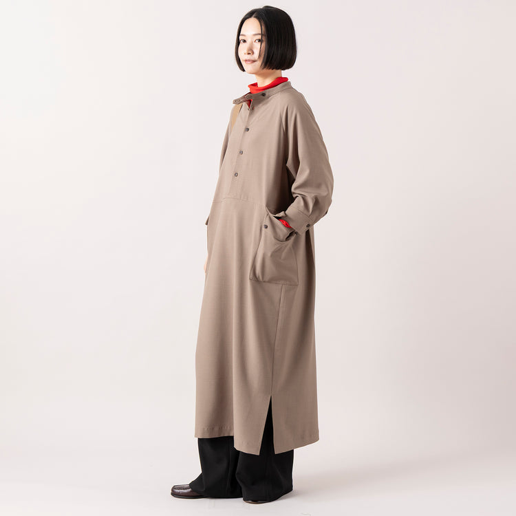 モデル身長165cm,FIL DE FERのTOP調ポリエステルトロ スタンドワンピース|HEAVENLYのCotton Cashmere Knit Turtle Pullover|UNIVERSAL OVERALLの2TUCK WIDE STRAIGHT PANTS|ROOTOTEのLT.TALL.ワンショルーA,https://market.e-begin.jp/products/rdx_fdf1310s_lala|https://market.e-begin.jp/products/dlt_hvr0787s_lala|https://market.e-begin.jp/products/dre_uni1061s_lala|https://market.e-begin.jp/products/sup_roo1254s_lala