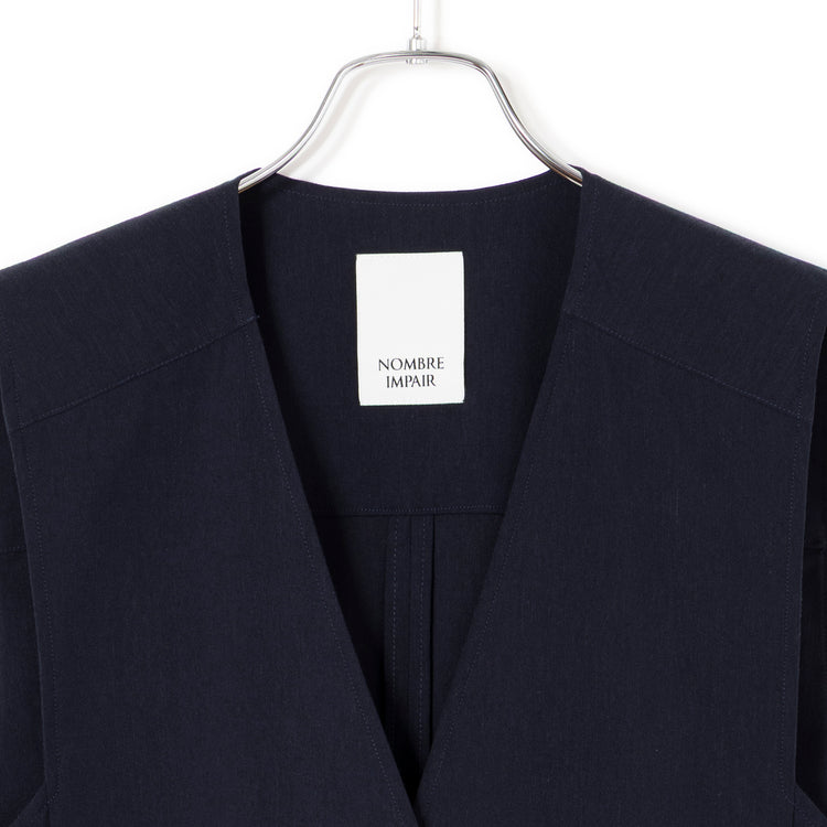 NOMBRE IMPAIR | ノンブル アンペール　リヨセルポリ麻 ロングベスト