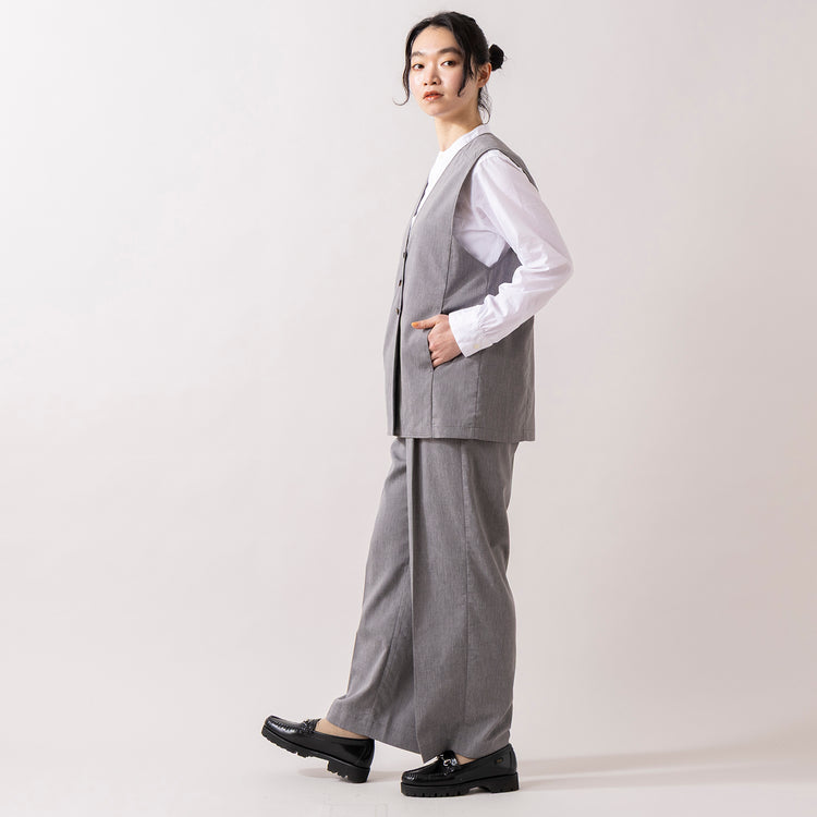 モデル身長165cm,MANUAL ALPHABETのBROAD BAND COLOR SHIRT|NOMBRE IMPAIRのリヨセルポリ麻 センタープレスパンツ|Jalan Sriwijayaのネイビービットローファー VIBRAMソール,https://market.e-begin.jp/products/mks_man0870j_lala|https://market.e-begin.jp/products/rdx_nmi0104u_lala|https://market.e-begin.jp/products/gmt_srw1032p_lala