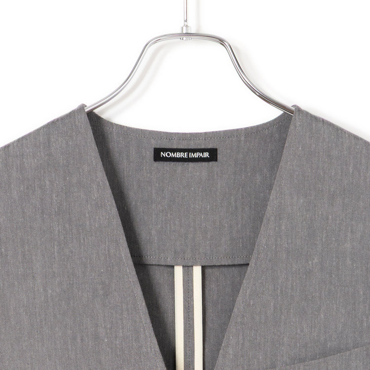 NOMBRE IMPAIR | ノンブル アンペール　リヨセルポリ麻 ショートジャケット