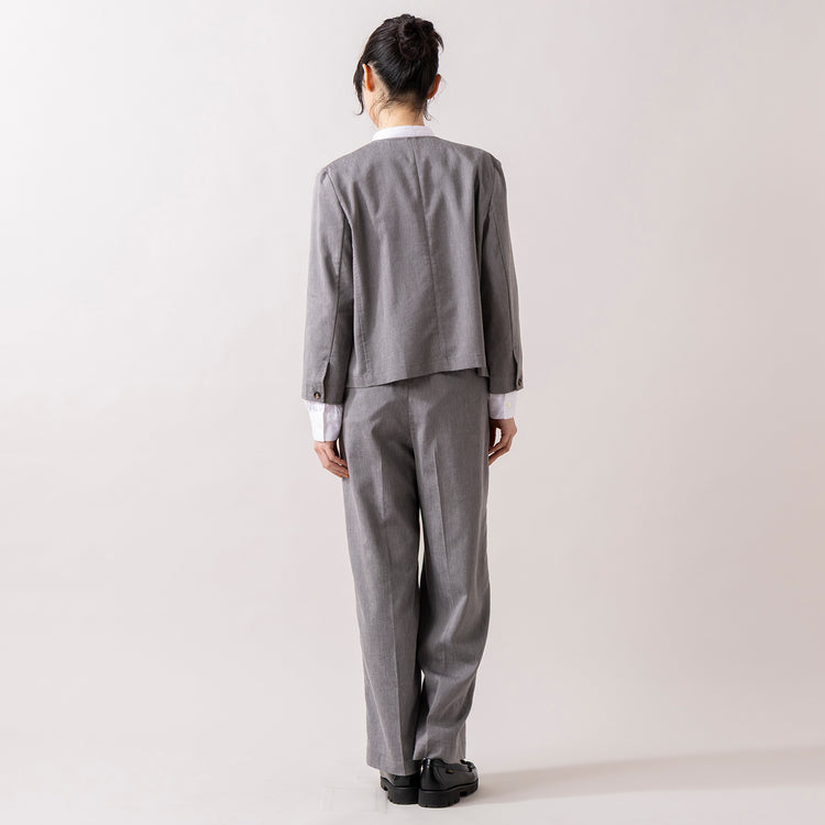 モデル身長165cm,MANUAL ALPHABETのBROAD BAND COLOR SHIRT|NOMBRE IMPAIRのリヨセルポリ麻 センタープレスパンツ|Jalan Sriwijayaのネイビービットローファー VIBRAMソール,https://market.e-begin.jp/products/mks_man0870j_lala|https://market.e-begin.jp/products/rdx_nmi0104u_lala|https://market.e-begin.jp/products/gmt_srw1032p_lala