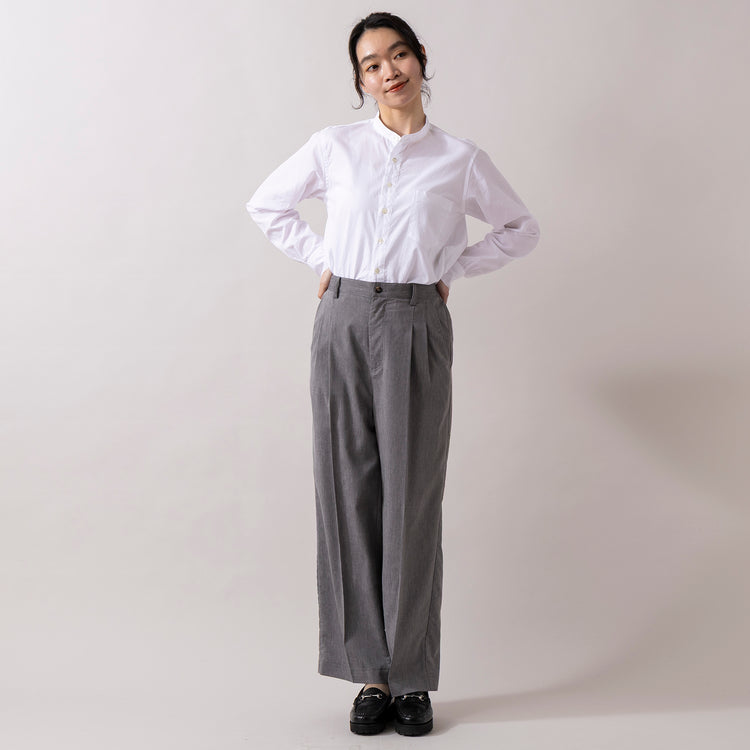 モデル身長165cm,MANUAL ALPHABETのBROAD BAND COLOR SHIRT,https://market.e-begin.jp/products/mks_man0870j_lala