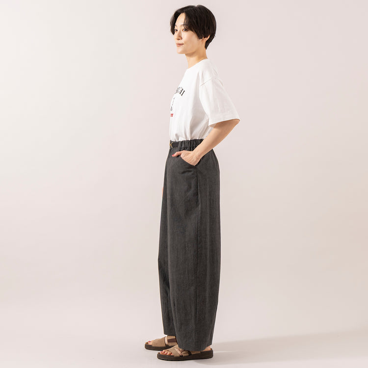 モデル身長 163cm,NOMBRE IMPAIRのマリアッチプリント クルーネックTEE|BlundstoneのAEROCORK SANDAL,https://market.e-begin.jp/products/rdx_nmi0309u_lala|https://market.e-begin.jp/products/rdx_nmi0308u_lala|https://market.e-begin.jp/products/sed_bld0289u_lala