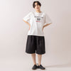 モデル身長 163cm,HEAVENLYのCotton Twill Short Pants|UNIVERSAL OVERALLのUO12,https://market.e-begin.jp/products/dlt_hvr0160u_lala|https://market.e-begin.jp/products/sed_uni0290u_lala