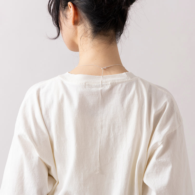 rapiécage | ラピエサージュ　シェルカボションスクエアネックレス