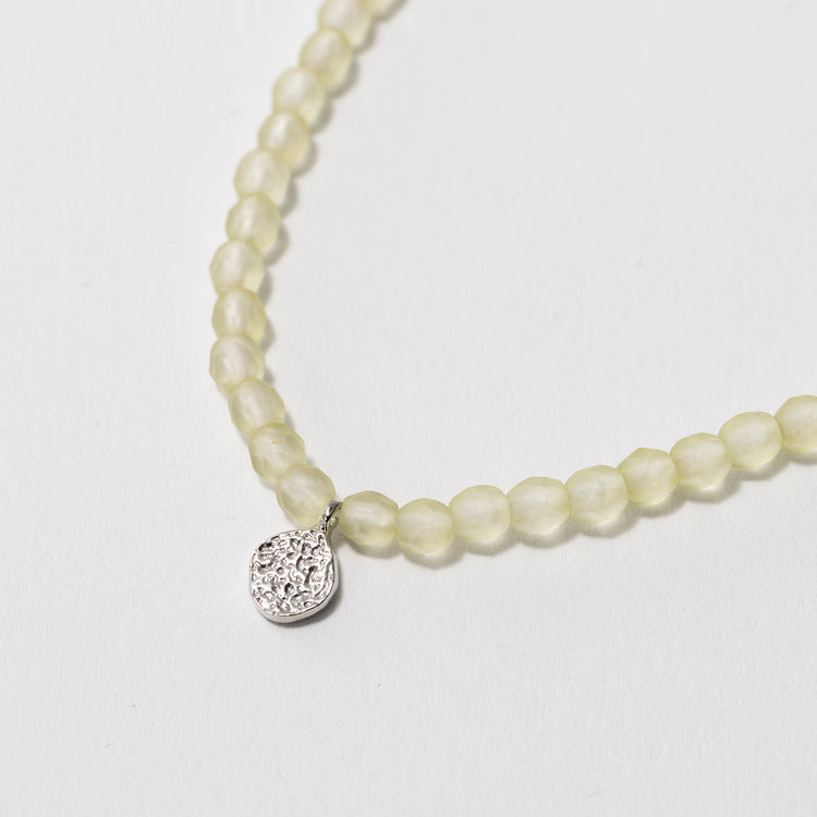 rapiécage | ラピエサージュ　メタルトップケシビーズネックレス