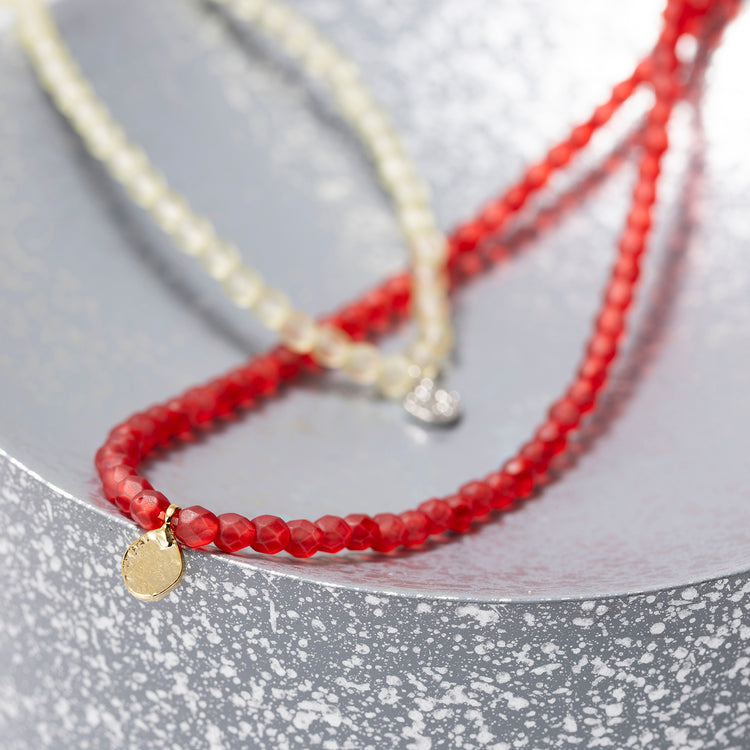 rapiécage | ラピエサージュ　メタルトップケシビーズネックレス