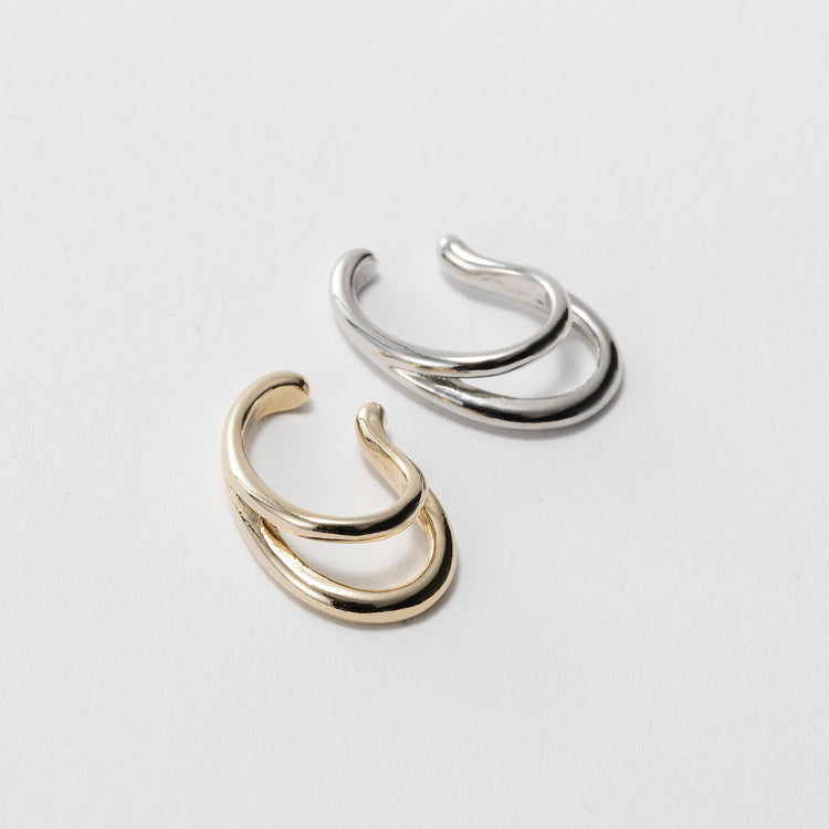 rapiécage | ラピエサージュ　ダブルUラインイヤカフ