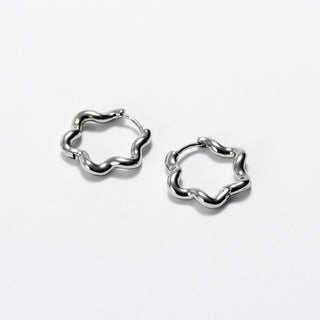 rapiécage | ラピエサージュ　フラワーラインHOOPピアス