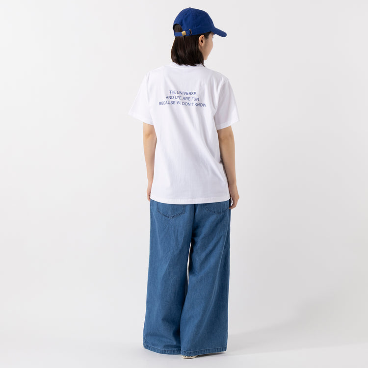 着用サイズS モデル身長163cm,caquのFS linen relaxpants ver.2|SPACE SOUVENIRのBIRTH OF SPACE CAP,https://market.e-begin.jp/products/tan_caq0488u_lala|https://market.e-begin.jp/products/rid_ssv0478u_lala