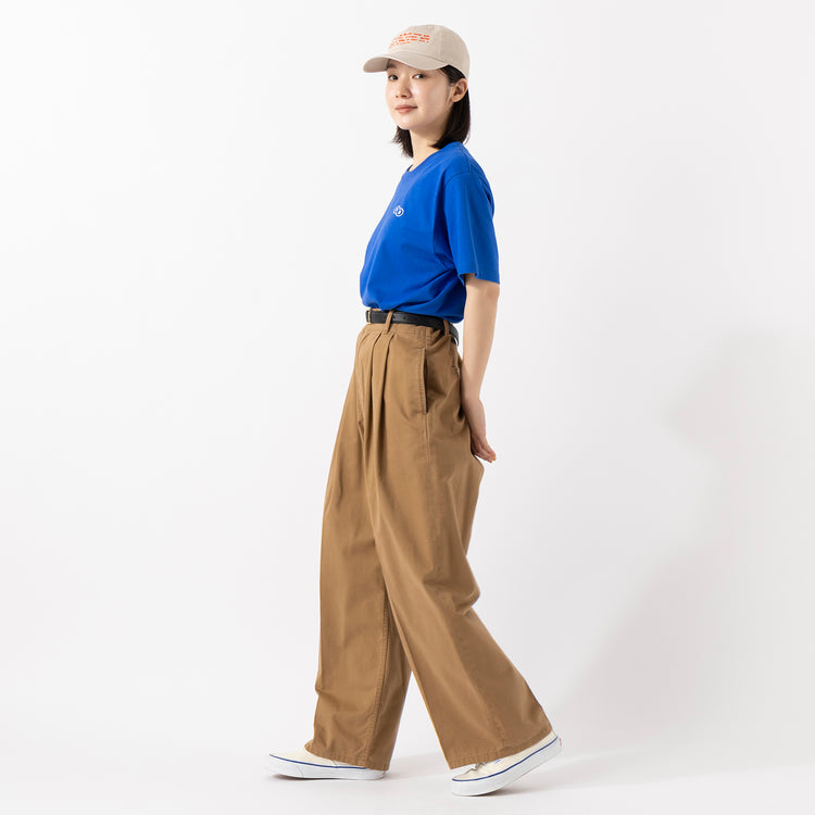 着用サイズM モデル身長163cm,Le minorのM52 CHINO|SPACE SOUVENIRのBIRTH OF SPACE CAP,https://market.e-begin.jp/products/gsr_lmn0024u_lala|https://market.e-begin.jp/products/rid_ssv0478u_lala