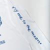 地球くん「友達は月」Long Tee WHITE
