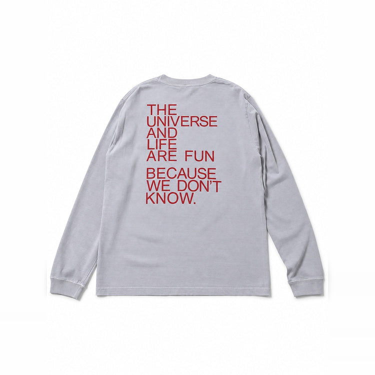 LIFE Long Tee VINTAGE GRAY