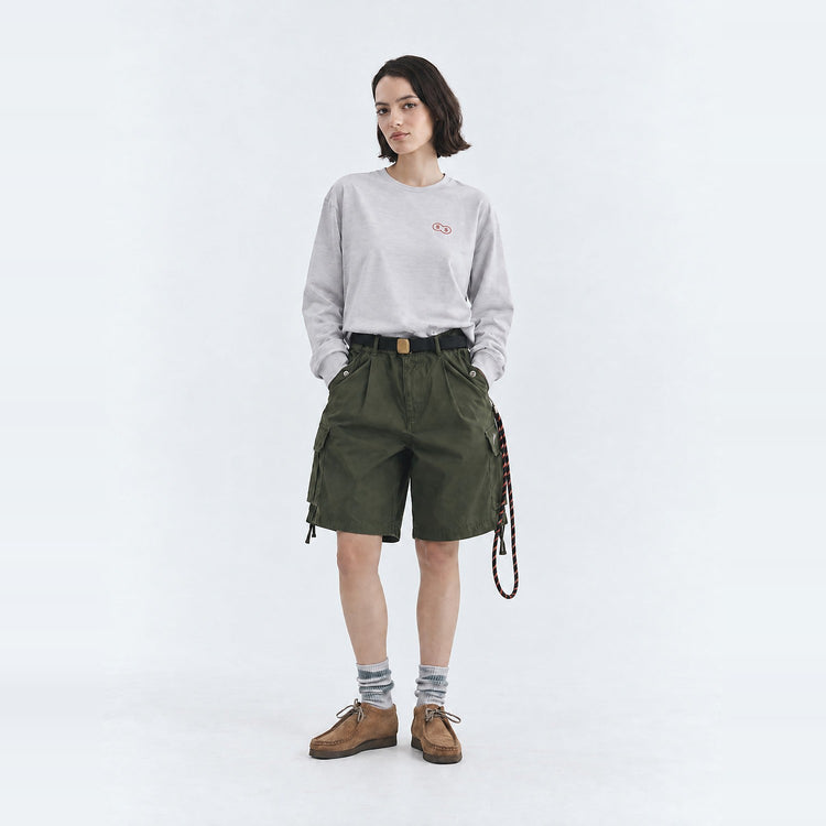 LIFE Long Tee VINTAGE GRAY