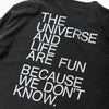 LIFE Long Tee VINTAGE BLACK