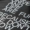 LIFE Long Tee VINTAGE BLACK